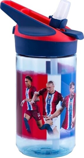 Norges Fotballforbund NFF Premium Drikkeflaske 420 ml Rd/Hvit/Bl 420ML Norges Fotballforbund NFF Premium Drikkeflaske 420 ml Rd/Hvit/Bl 420ML