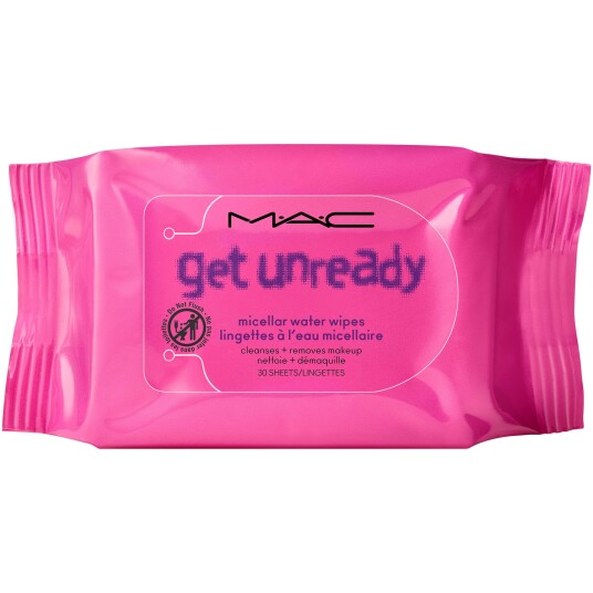 MAC Cosmetics Get Unready Micellar Water Wipes 30 stk