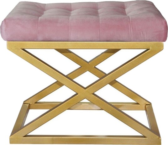 Gillie Sittepuff 40 cm Gull/Rosa