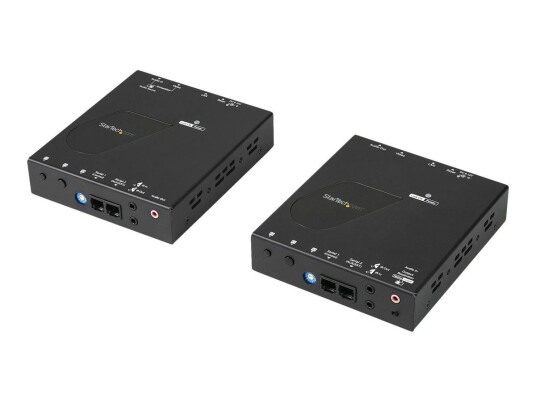 StarTech 4K HDMI Over IP Extender - 4K 30Hz - Video Control Software App - HDMI Extender - HDMI Extension - AV Over IP (ST12MHDLAN4K) -