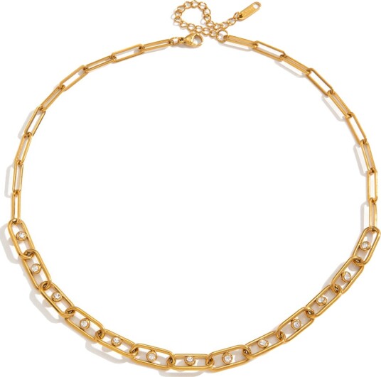 Céleste Necklace Esteriane 18K Gold