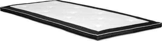 Tess Overmadrass Polyeter 120 cm Ancona - Grå