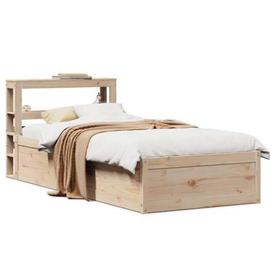  Sengeramme med hodegavl 90x190 cm heltre furu 3306363