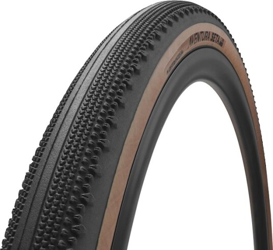 Vredestein Aventura Seta Core foldedekk gravel 700x38c svart/transparent Vredestein Aventura Seta Core foldedekk gravel 700x38c svart/transparent