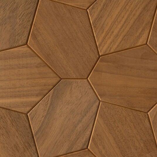 Veggpanel Emotionwood Hexagon