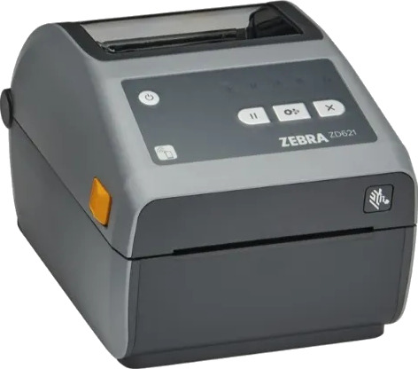 Zebra Zd621d - Etikettskriver - Direktetermisk - Rull (10,8 Cm) - 300 Dpi - Inntil 152 Mm/Sek - Usb 2.0, Lan, Seriell, Usb-Vert - Kutter