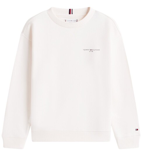Tommy Hilfiger crewneck genser ancient white 128