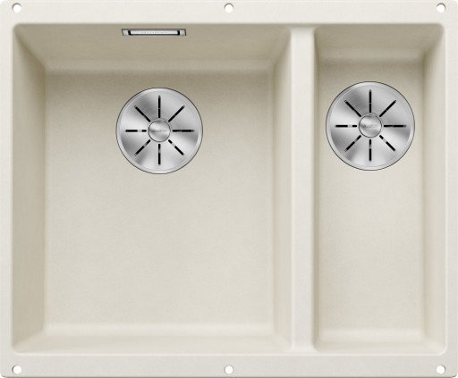 Blanco Subline 340/160-U UXI kjøkkenvask 55,2x42,7 cm, hvit Blanco Subline 340/160-U UXI kjøkkenvask 55,2x42,7 cm, hvit