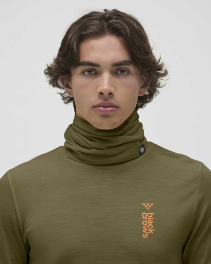 Black Crows Merino Necktube olive green Black Crows Merino Necktube olive green