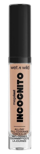 Wet N Wild MegaLast Incognito AllDay Full Coverage Concealer 5.5ml Light Honey Wet N Wild MegaLast Incognito AllDay Full Coverage Concealer 5.5ml Light Honey