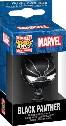 Northix Black Panther nøkkelring lommestørrelse Marvel samleobjekt