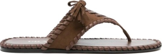 Prada Dame Sko Brun 38 EU,