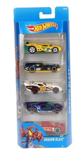 Hot Wheels 5 Car Pack - Assorted