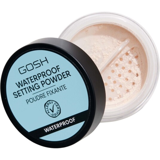 GOSH Waterproof Setting Powder Transparent 001 7 g GOSH Waterproof Setting Powder Transparent 001 7 g