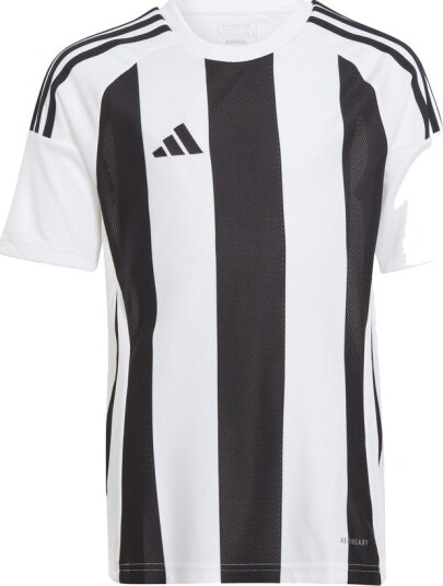 adidas Spillerdrakt Striped 24 Hvit/svart Barn størrelse 140 cm