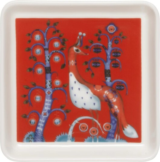 iittala Taika tallerken 12x12 cm Rød iittala Taika tallerken 12x12 cm Rød