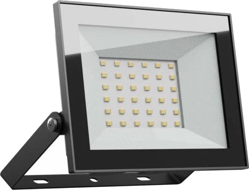 Spectrum 30W lyskaster IP65 sort Dimbar : Ikke dimbar Kulør : Kald
