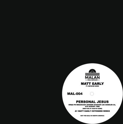 Matt Early Feat Depeche Mode Personal Jesus Limited Edition Uk Vinyl
