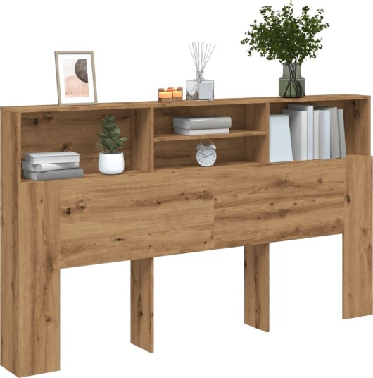 Hodegavl med hylle artisan 180x19x103,5 cm konstruert tre 8721158442123