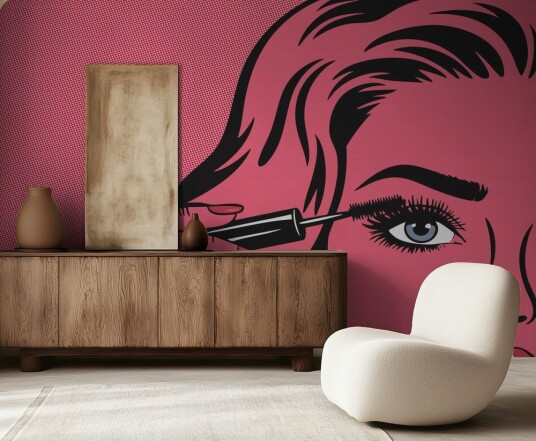 Tapet   Popart Makeup