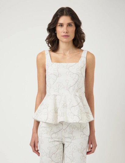 YAS Yasbluma Sl Top   White   36