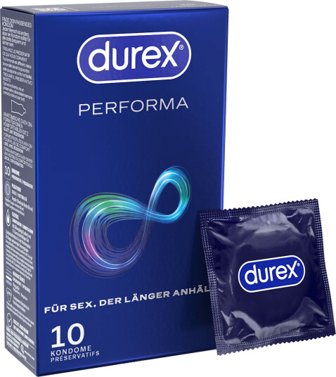 Durex Performa Numbing Kondomer 10 pcs. Durex Performa Numbing Kondomer 10 pcs.