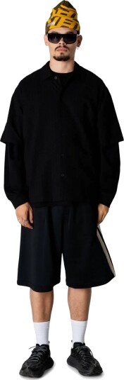 Woodbird Wbchang Track Shorts   Black   S
