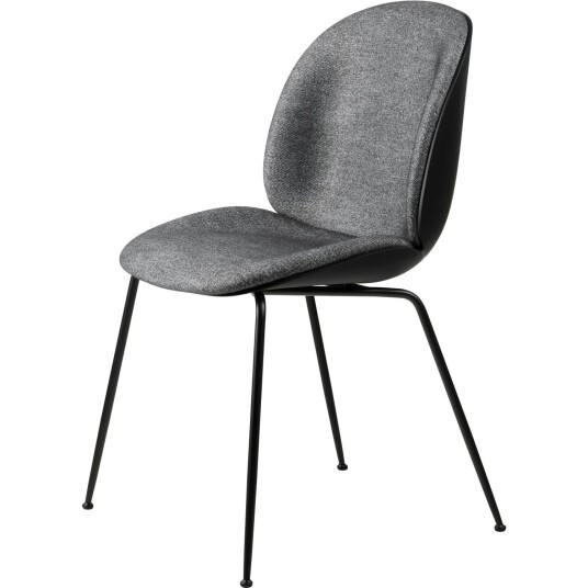 Gubi Beetle Stol Polstret Front / Konisk Fot Plain 0023