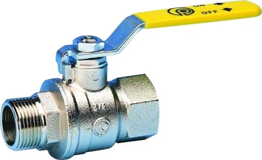 3/4" kuleventilmuffe/nippel for gass