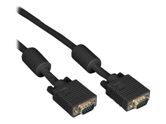 BLACK BOX VGA Video Cables with Ferrite Core VGA-kabel - 1.5 m
