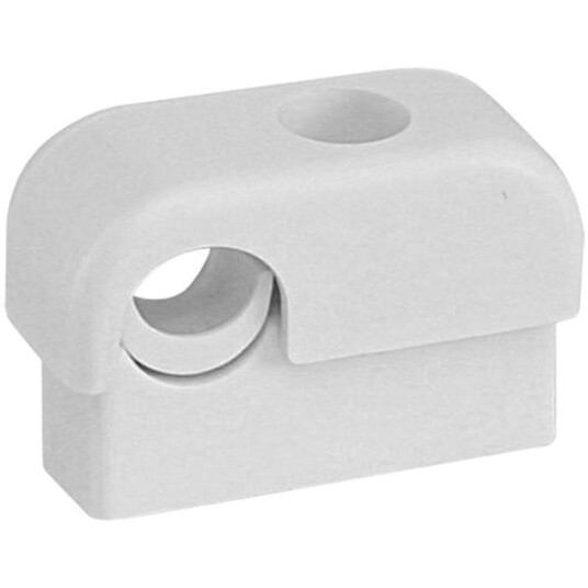 Faluplast Original 15900 Rørklemme 45 mm med innsats hvit Installasjon Faluplast Original 15900 Rørklemme 45 mm med innsats hvit Installasjon