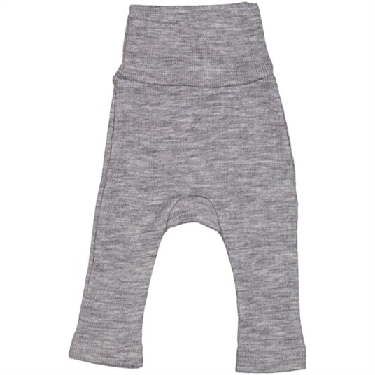 MarMar New Born Wool Rib Grey Melange Piva Bukser 0 mdr/44