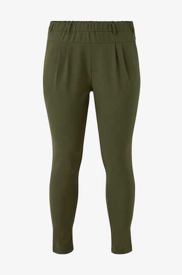 KAFFE Curve - Bukse kCjia Pants - Grønn KAFFE Curve - Bukse kCjia Pants - Grønn