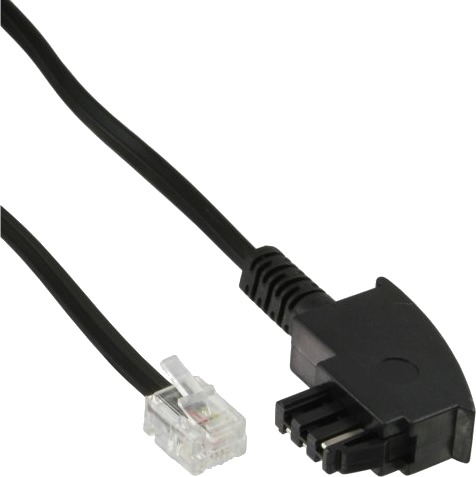 Inline 18903 3 M Tae F Rj11 Sort Hankjønn Hankjønn