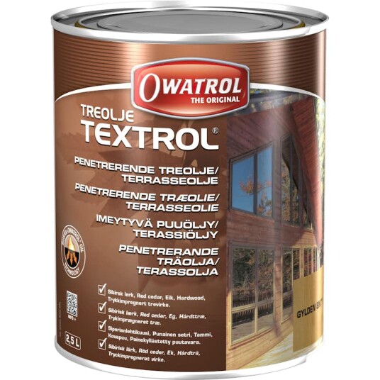 Treolje Owatrol Textrol med Farge Treolje Owatrol Textrol med Farge