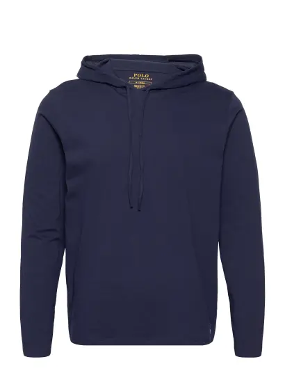 Polo Ralph Lauren Cotton Jersey Sleep Hoodie - Navy - XXL