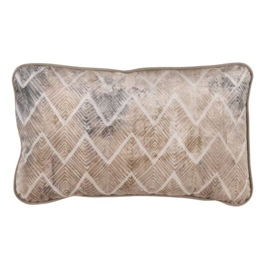 Pute Beige Geometrisk 50 x 30 cm