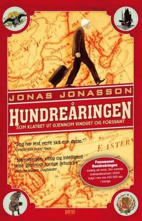 Hundreåringen som klatret ut gjennom vinduet og forsvant - Roman av Jonas Jonasson, Pocketutgave