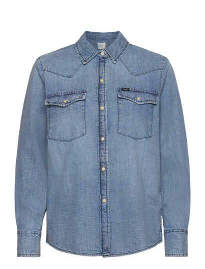 Lee Jeans Western Shirt - Blue - XS Lee Jeans Western Shirt - Blue - XS