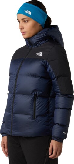The North Face Women's Diablo Down 2.0 Hooded Jacket Estate Blue Black Heather S The North Face Women's Diablo Down 2.0 Hooded Jacket Estate Blue Black Heather S