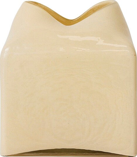 HKliving Forma glassvase Beige