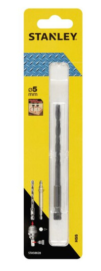 Stanley Metallbor hss-r 5mm hex sta50028
