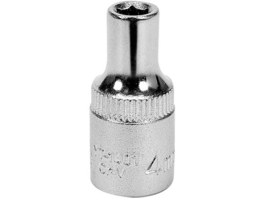 Yato 1/4" 6-Punkts Stikkontakt 9 mm Krom-Vanadium Stål