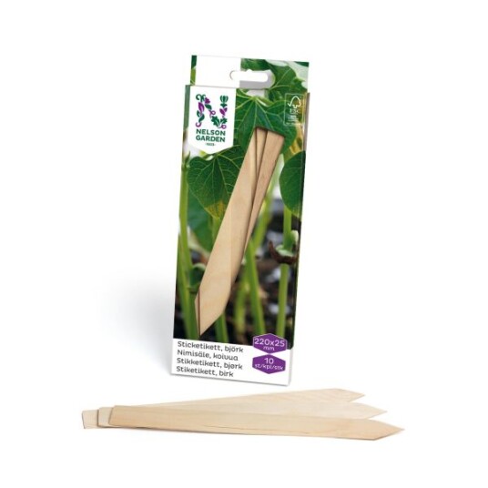 Nelson Garden 5992 Klebeetikett tre 22 cm, 10-pakning, Avling