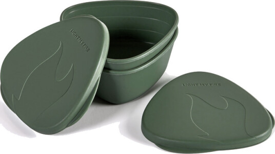Light My Fire Snapbox O 2 pack Sagegreen One size