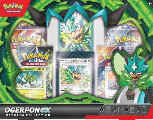 Pokémon Ogerpon EX Premium Collection Samlekort Pokémon Ogerpon EX Premium Collection Samlekort