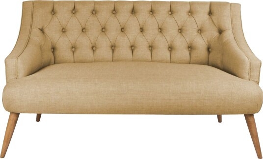 Lamonti 2 seters Sofa Lysebrun/Natur