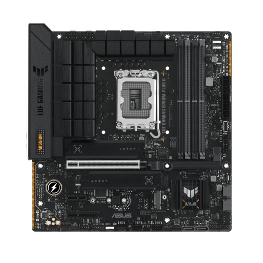 ASUS TUF GAMING B760M-PLUS II Micro ATX Hovedkort med LGA 1700 og DDR5 Støtte ASUS TUF GAMING B760M-PLUS II Micro ATX Hovedkort med LGA 1700 og DDR5 Støtte