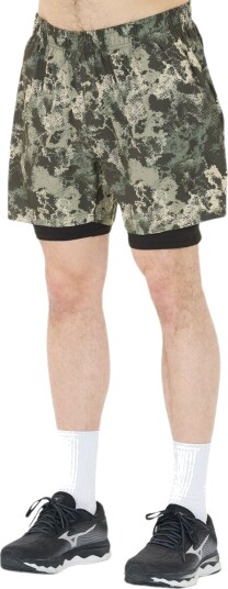 Endurance Koy M 2-In-1 Shorts - Green - L