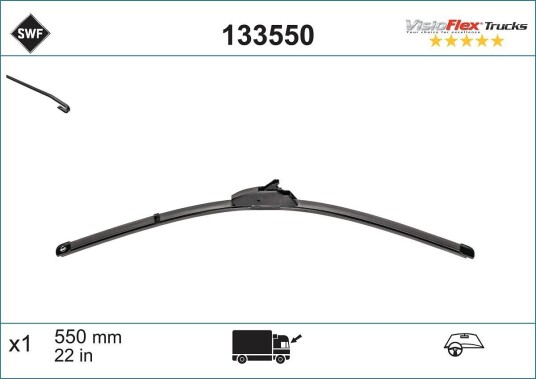 Viskerblad SWF 133550 Viskerblad SWF 133550